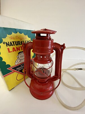 #ad The Original quot;Natural Gasquot; Lantern Vintage Novelty Globe Brand No. 202 w Box $24.95