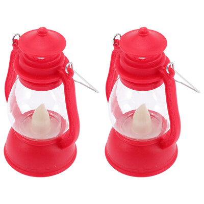 #ad #ad 2pcs Candle Lantern Tent Hanging Lamp Oil Lantern Lamp $11.07