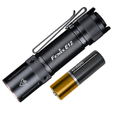 #ad Fenix E12 v2 160 Lumen 1xAA EDC Mini Flashlight $27.45