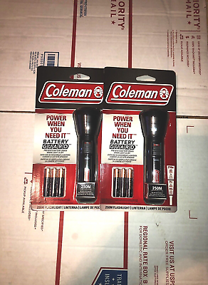 #ad #ad Coleman 2000032707 Batteryguard 250m LED Black Flashlight $29.99
