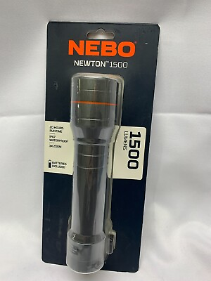 #ad NEBO Newton 1500 1500LM Waterproof Flashlight NEB FLT 0017 *New $40.25
