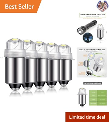 #ad Long lasting LED Bulb Flashlight Bulbs 30 Lumen 10 Year Lifespan Multipack $12.99
