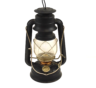 #ad Dietz The Original #x27;76 Lantern Black 10quot; Tall Kerosene Oil Lamp $20.99
