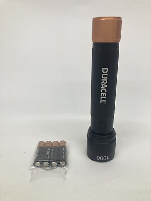#ad DURACELL FLASHLIGHT 1000 LUMENS Batteries included $12.50
