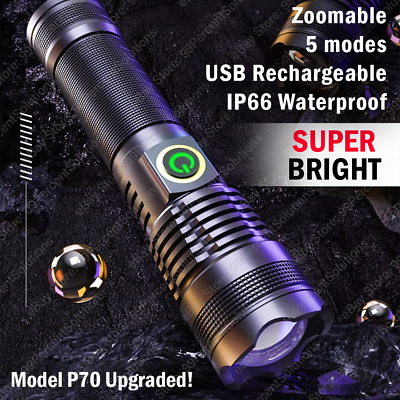 #ad Super Bright Tactical Military LED Flashlight flash light 120000 LM US SHIPPING $22.00