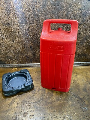 #ad #ad Vintage Coleman Red Lantern Hard Carry Case Storage $49.99