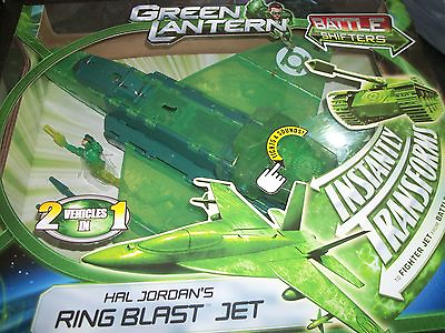 #ad #ad DC Comics Green Lantern Ring Blast Jet Transforms into tank sounds lights sets $26.00