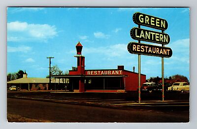 #ad Fayetteville NC North Carolina Green Lantern Restaurant Vintage Postcard $7.99