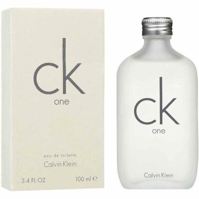 #ad Ck One by Calvin Klein Cologne Perfume Unisex 3.4 oz EDT New in Box $22.99
