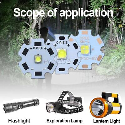 #ad LED Source Chip 3W 18W High Power Light Bulb Lamp Spotlight DIY Flashlight $3.98