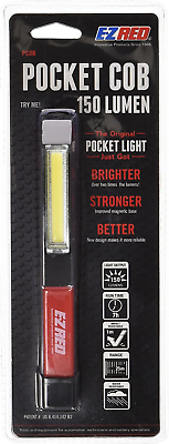 #ad #ad 150 Lumen COB LED Pocket Flashlight with Magnetic Base and Built in Pocket Clip. $32.36
