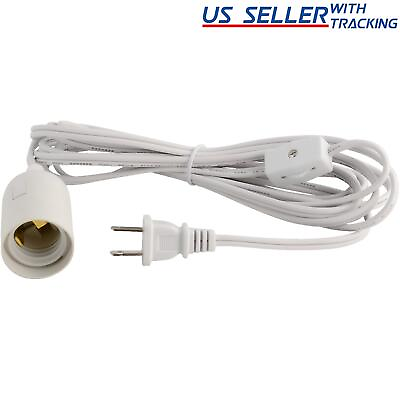 #ad 12#x27; Hanging Lamp Cord for Chinese Wedding Paper Lantern Light Pendant IQ Lamp $8.69
