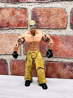 #ad Rey Mysterio Figure Uncovered Gold WWE WWF Wrestling Raw Vintage 2003 $9.95