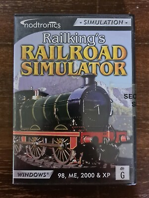 #ad RailKing’s Railroad Simulator PC Game Railkings Computer Games Windows AU $12.00