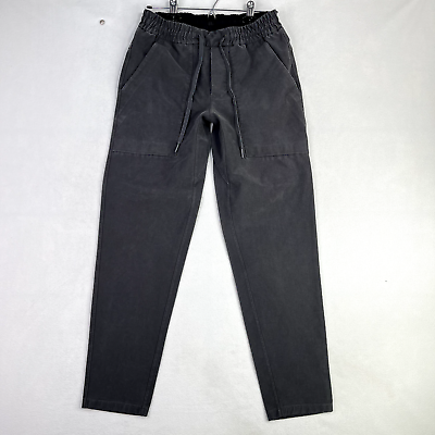 #ad #ad Lululemon Bowline Pants Mens S Tapered Grey Comfort Drawstring Utilitech Canvas C $58.05