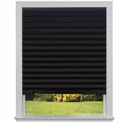 #ad #ad US Pleated Window Paper Shades Light Filtering Blinds UV Half Blackout Curtain $10.48