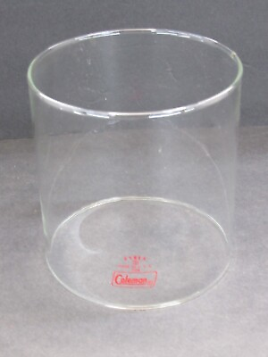 #ad Coleman Globe Lantern Glass Replacement Models 220 228 290 Red Letter USA #GL 24 $16.50