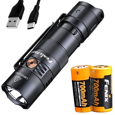 #ad #ad Fenix PD25R 800 Lumen Rechargeable EDC Flashlight Spare Battery $66.61