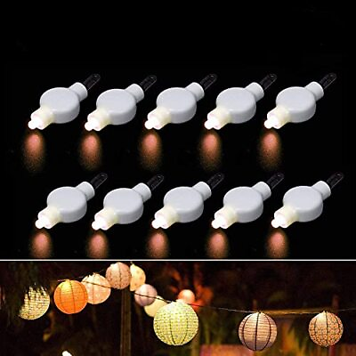 #ad Paper Lantern Lights Battery Operated Hanging LED Lights Super Bright Easy Us... $28.72