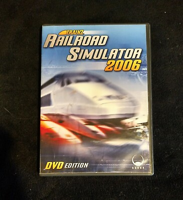 #ad Railroad Simulator 2006 PC Game DVD Set $5.99