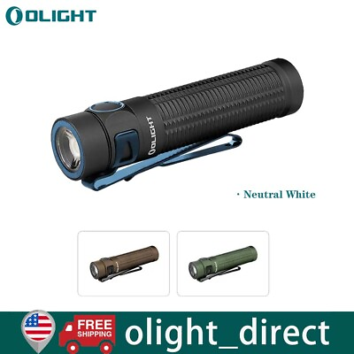 #ad Olight Baton 3 Pro NW 1500 lumens Rechargeable Flashlight LED Flashlight $48.99