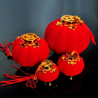 #ad Chinese Traditional Red Lantern Pendant Decoration Lantern Chinese Ne Gift $4.88