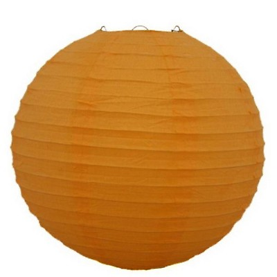#ad #ad Plain Orange Round Paper Lantern 20quot; $8.32
