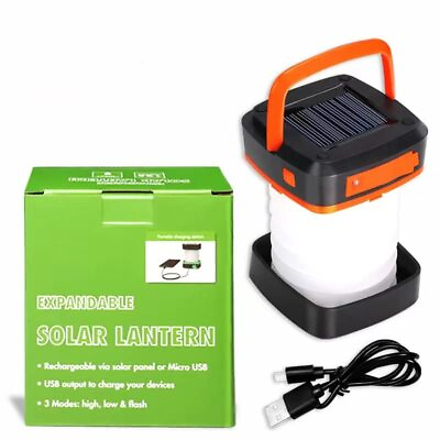 #ad SOLTORCH#x27;s Eco Light Solar Powered Camping Lantern. LED Collapsible Waterpr... $25.88