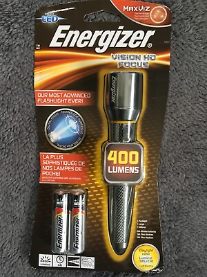 #ad LED Flashlight Energizer EPMZH21E Performance Metal FREE Same Day Ship $19.98