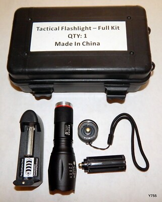#ad #ad Tactical Flashlight Kit w Case $14.94